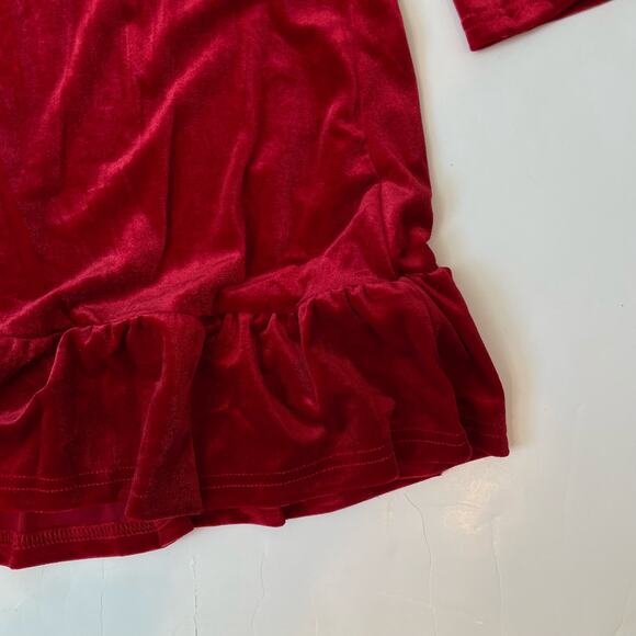 NWT Truth Culture by Evie's Closet Size 14 Ruby Velour Dress - Picture 4 of 6